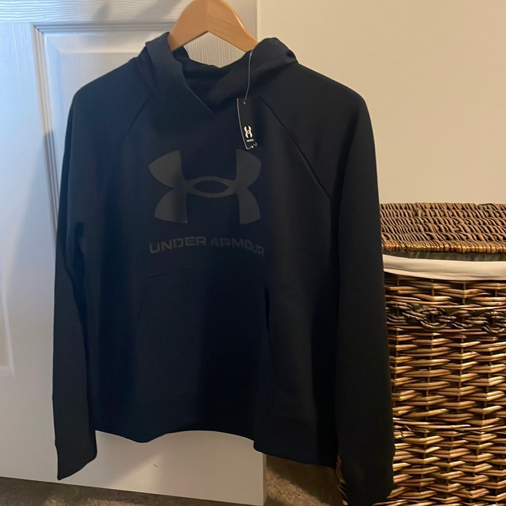 Womens Black Under Armour Hoodie